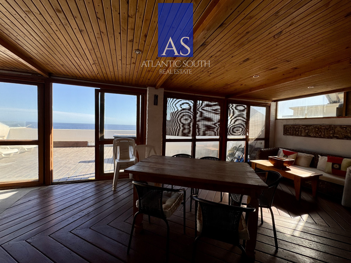 Apartamento ID.4207 - Apartamento frente al mar barbacoa propia 2 dormitorios 2 baños primera linea Pinares Mansa Punta del Este