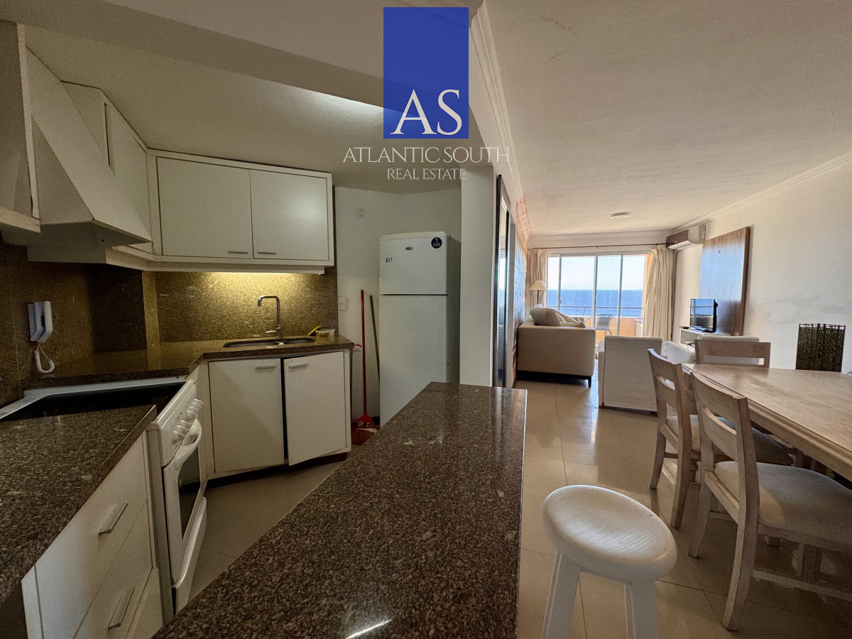 Apartamento ID.4207 - Apartamento frente al mar barbacoa propia 2 dormitorios 2 baños primera linea Pinares Mansa Punta del Este