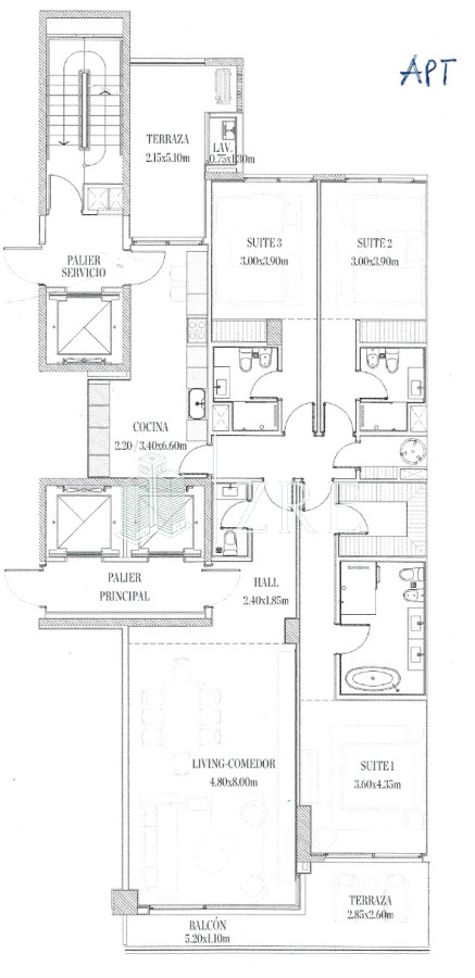 Apartamento ID.7 - Venta apartamento 3 dormitorios Brava