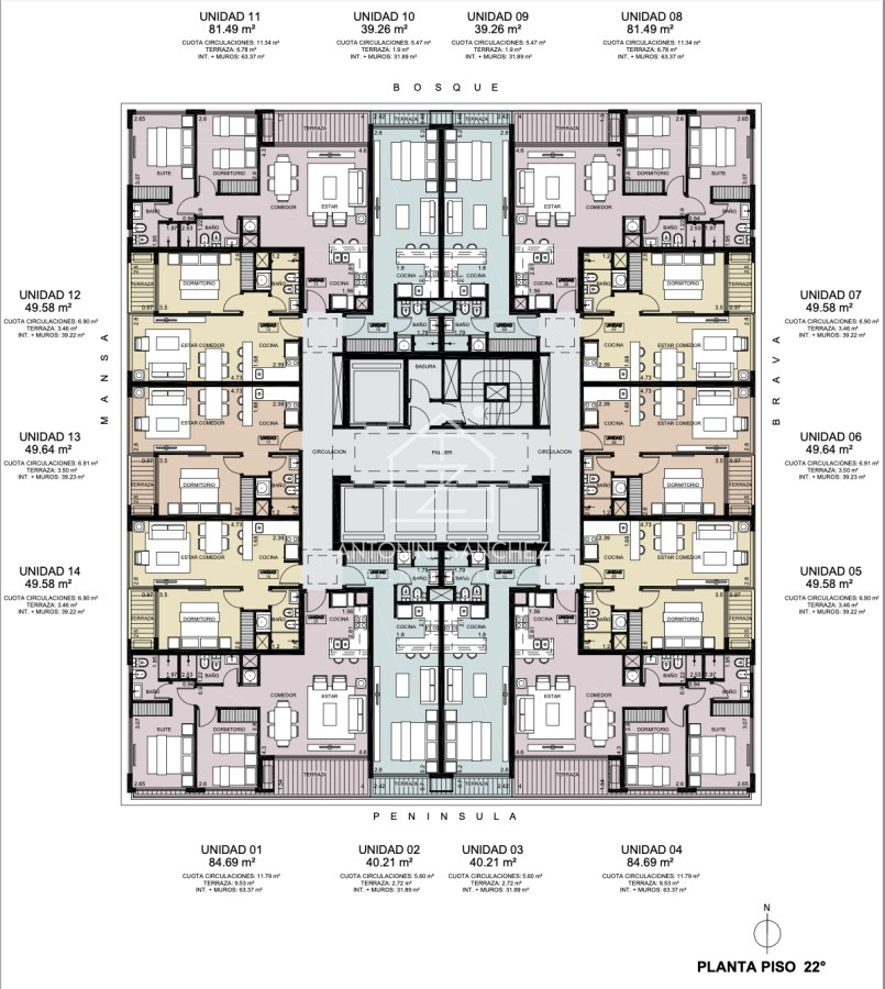 Apartamento ID.432 - Monoambiente Venta en Punta del Este 200mts del Mar