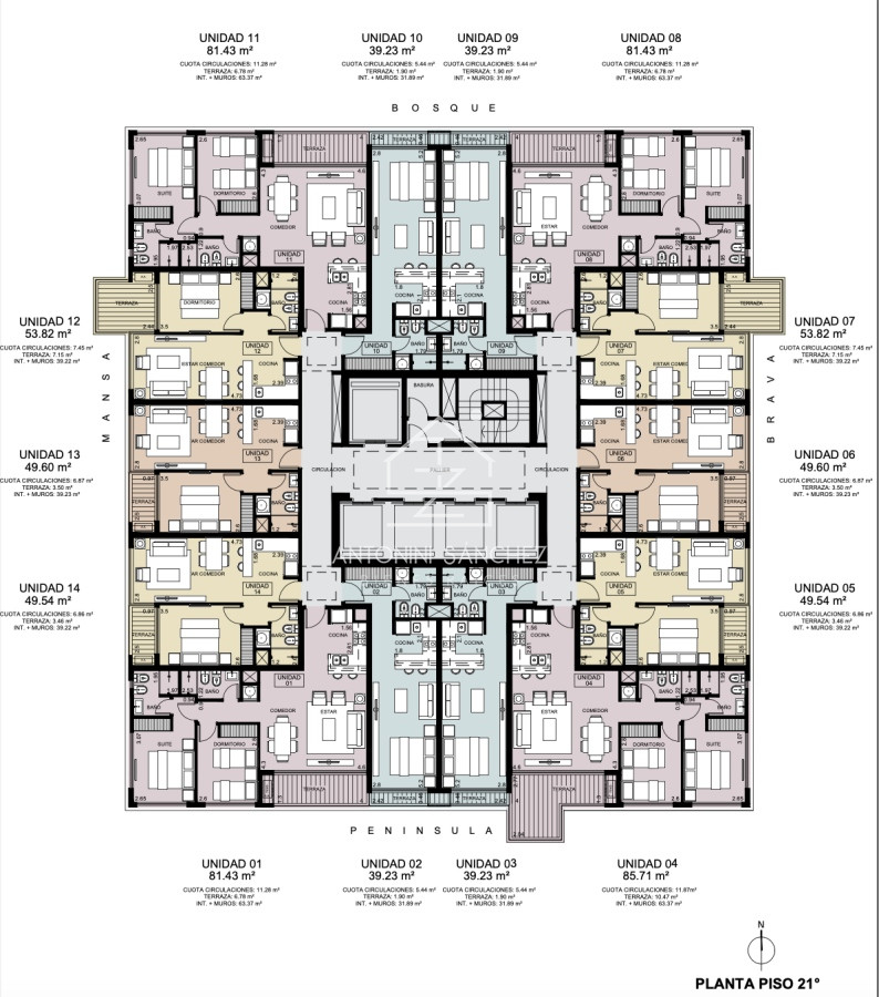 Apartamento ID.432 - Monoambiente Venta en Punta del Este 200mts del Mar
