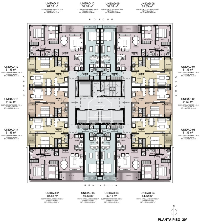 Apartamento ID.432 - Monoambiente Venta en Punta del Este 200mts del Mar