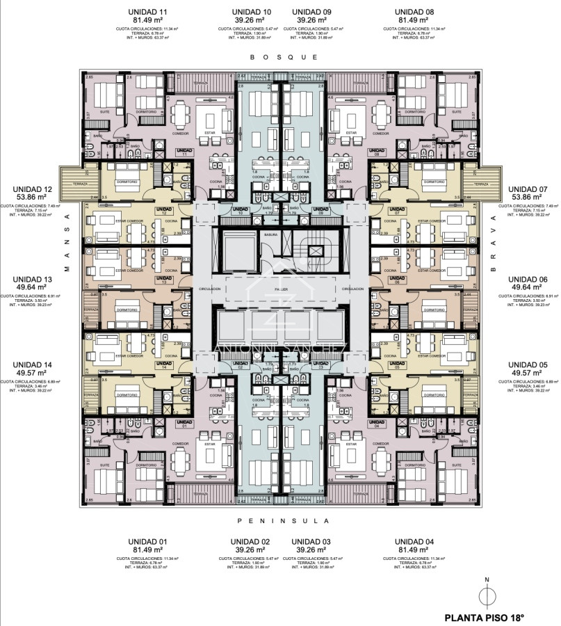 Apartamento ID.432 - Monoambiente Venta en Punta del Este 200mts del Mar