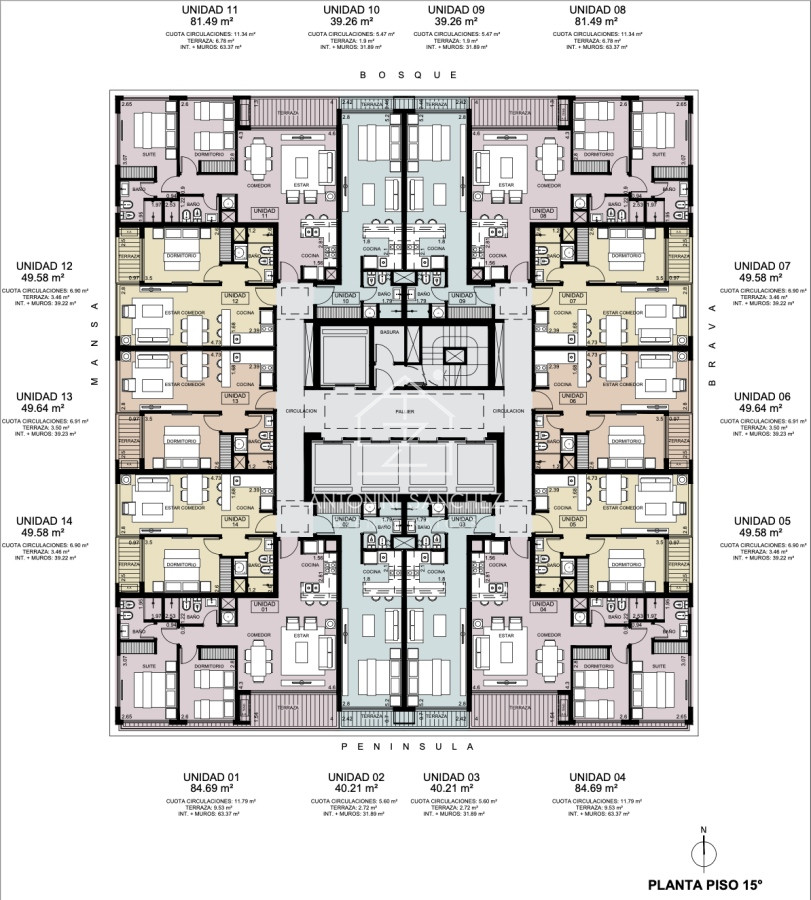 Apartamento ID.432 - Monoambiente Venta en Punta del Este 200mts del Mar