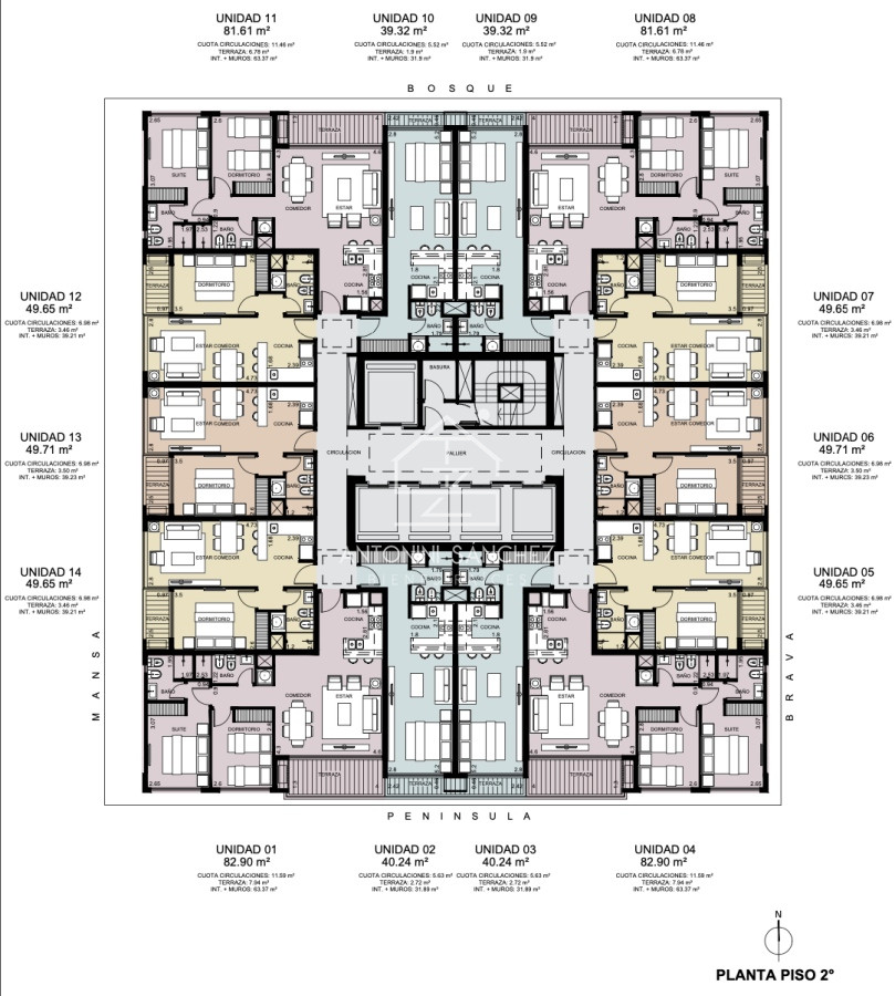 Apartamento ID.432 - Monoambiente Venta en Punta del Este 200mts del Mar