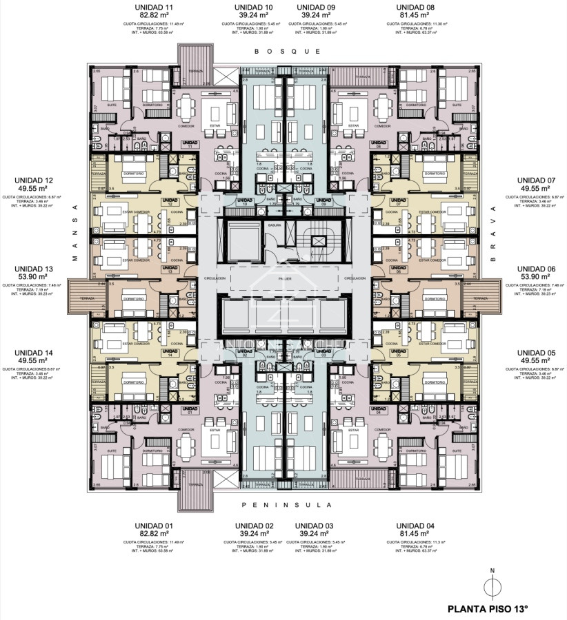 Apartamento ID.432 - Monoambiente Venta en Punta del Este 200mts del Mar