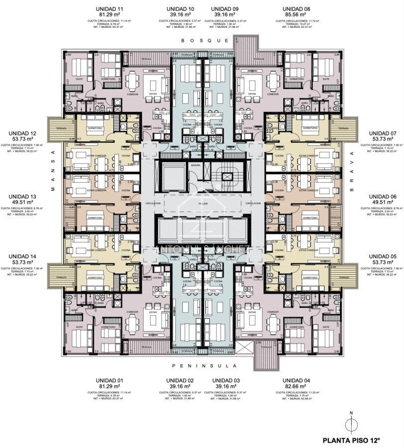 Apartamento ID.432 - Monoambiente Venta en Punta del Este 200mts del Mar