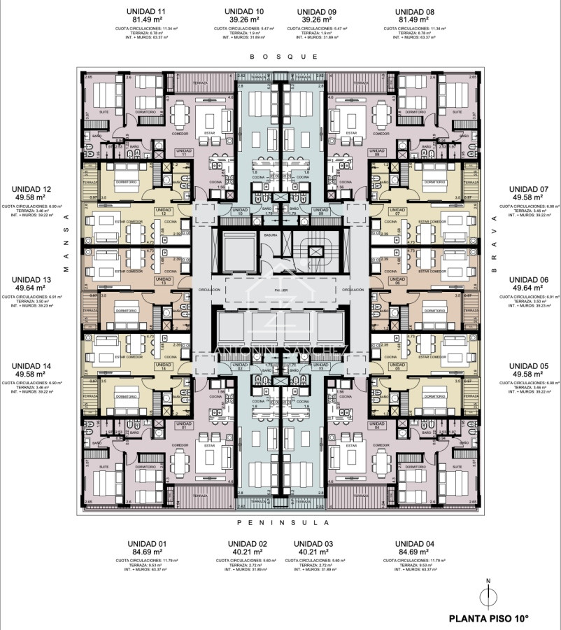 Apartamento ID.432 - Monoambiente Venta en Punta del Este 200mts del Mar