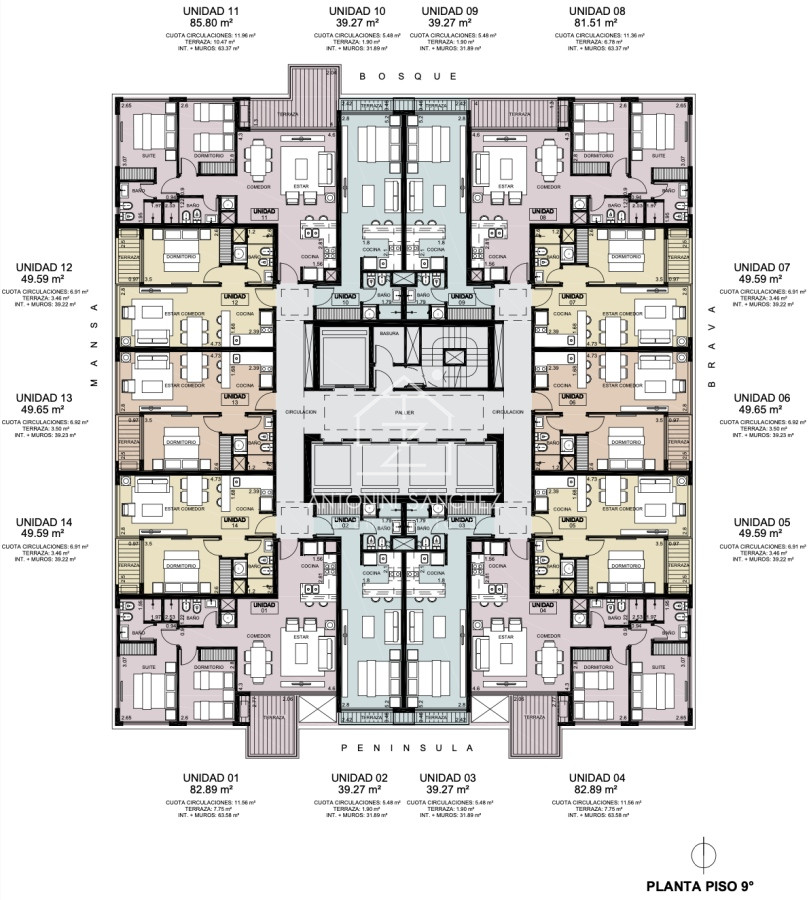 Apartamento ID.432 - Monoambiente Venta en Punta del Este 200mts del Mar