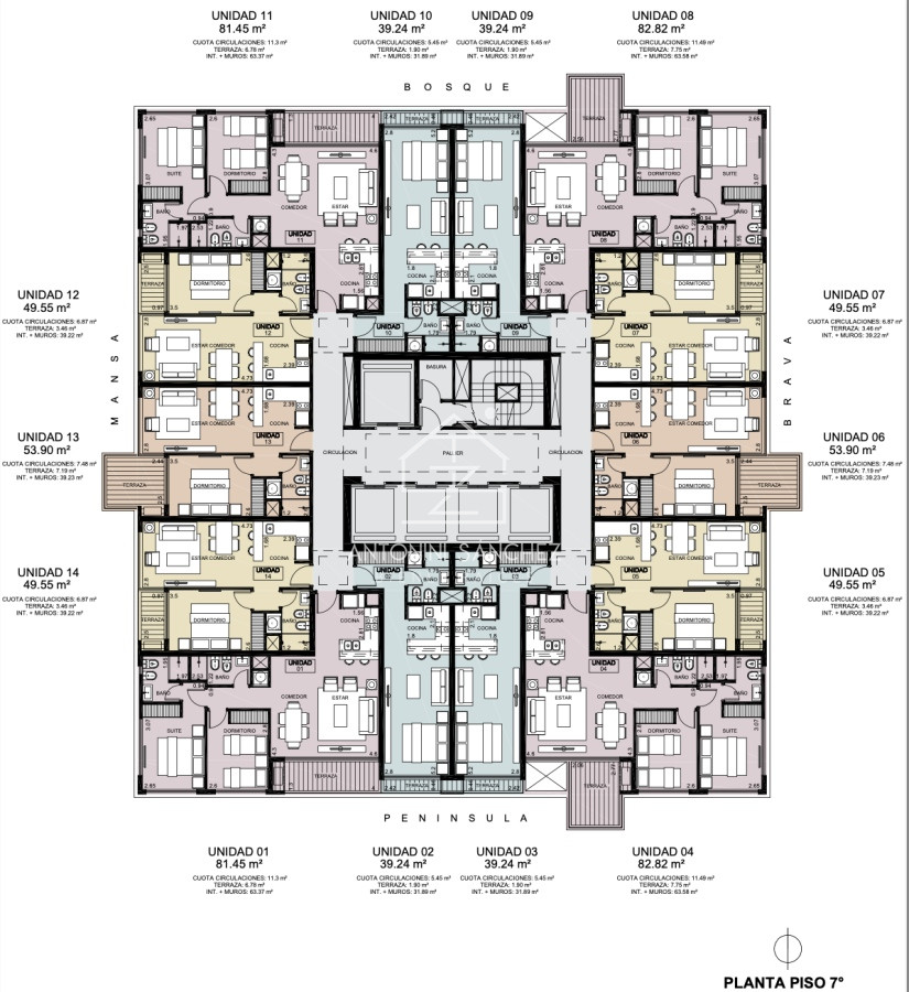 Apartamento ID.432 - Monoambiente Venta en Punta del Este 200mts del Mar