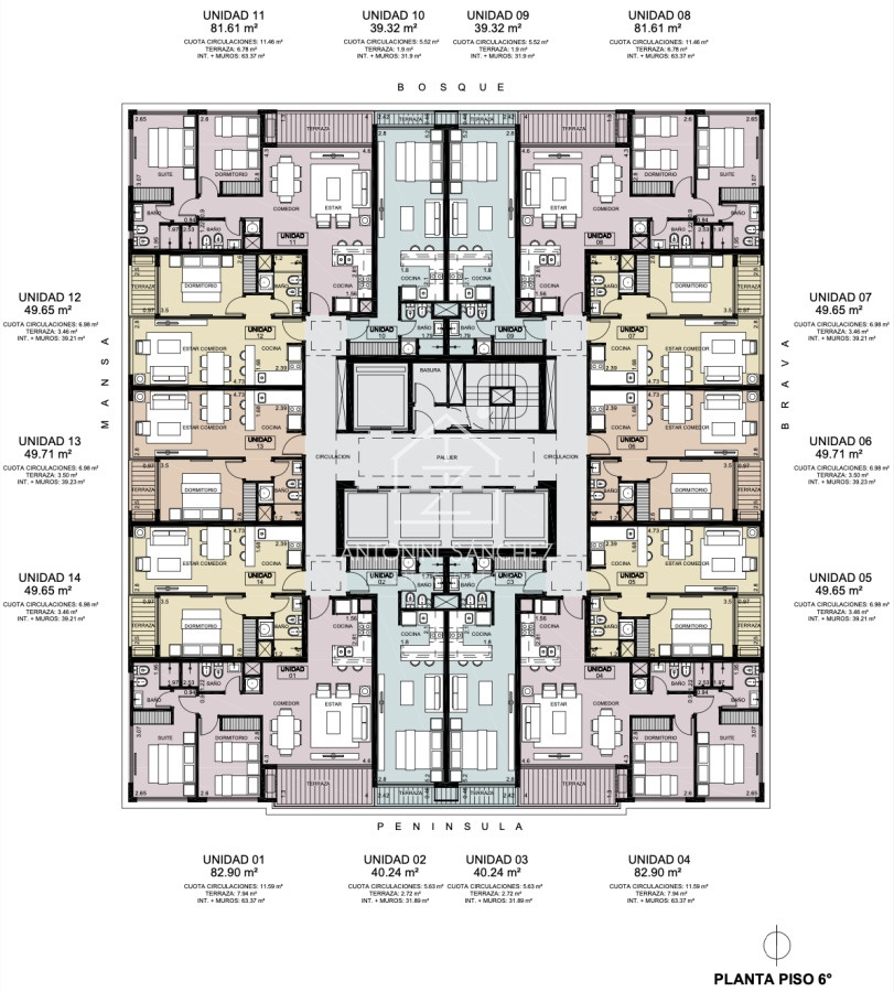 Apartamento ID.432 - Monoambiente Venta en Punta del Este 200mts del Mar