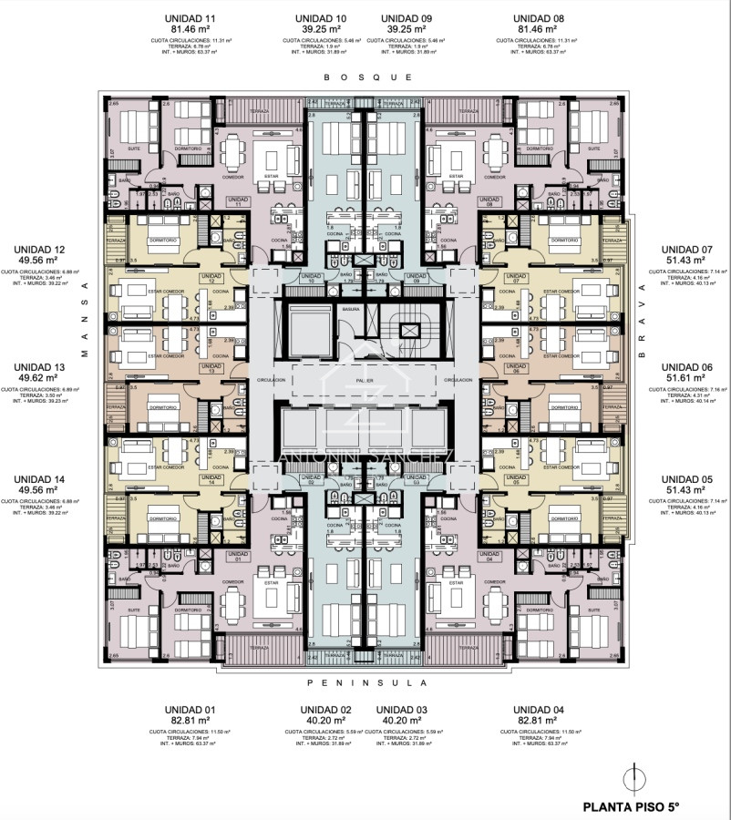 Apartamento ID.432 - Monoambiente Venta en Punta del Este 200mts del Mar