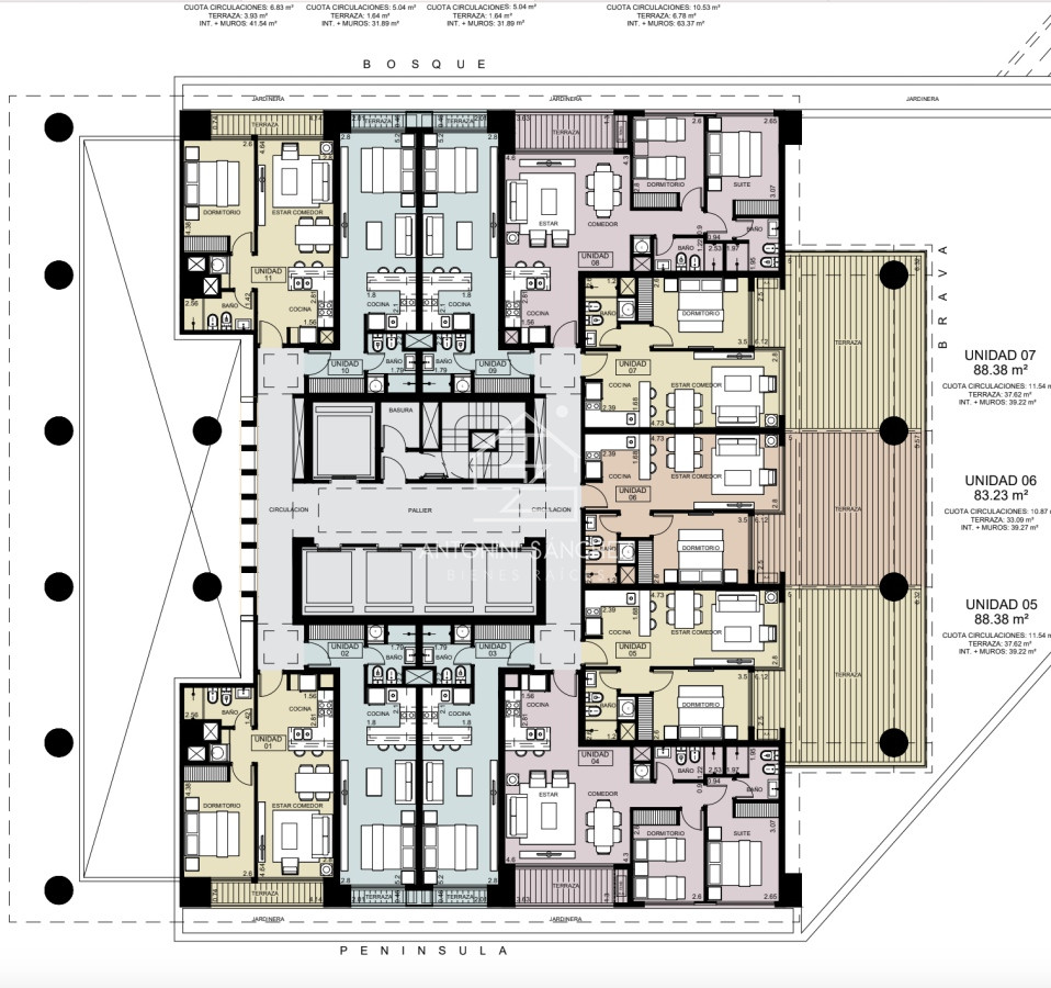 Apartamento ID.432 - Monoambiente Venta en Punta del Este 200mts del Mar