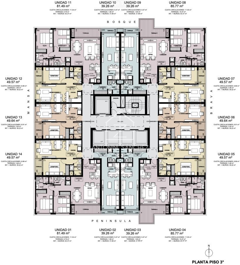 Apartamento ID.432 - Monoambiente Venta en Punta del Este 200mts del Mar