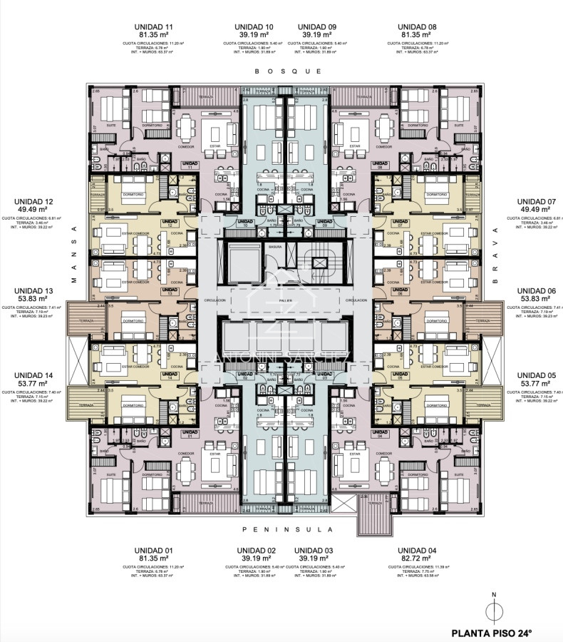Apartamento ID.432 - Monoambiente Venta en Punta del Este 200mts del Mar