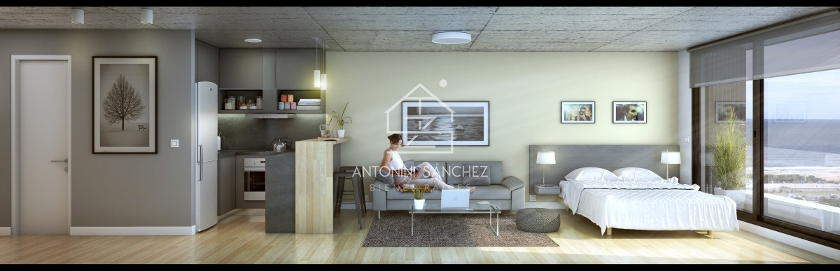 Apartamento ID.432 - Monoambiente Venta en Punta del Este 200mts del Mar