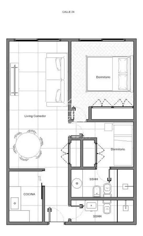 Apartamento ID.2209 - VENTA APARTAMENTO DE 2 DORMITORIO EN PENINSULA PUNTA DEL ESTE