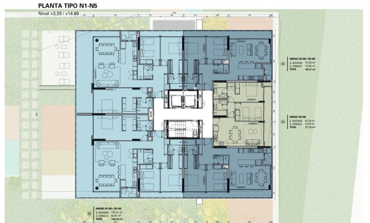 Apartamento ID.923 - Venta 2 Dormitorios Apartamento a estrenar Punta del Este