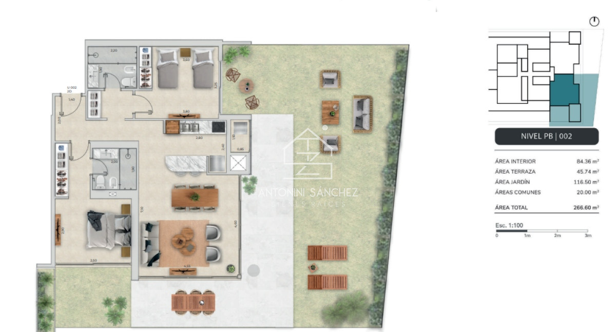 Apartamento ID.923 - Venta 2 Dormitorios Apartamento a estrenar Punta del Este
