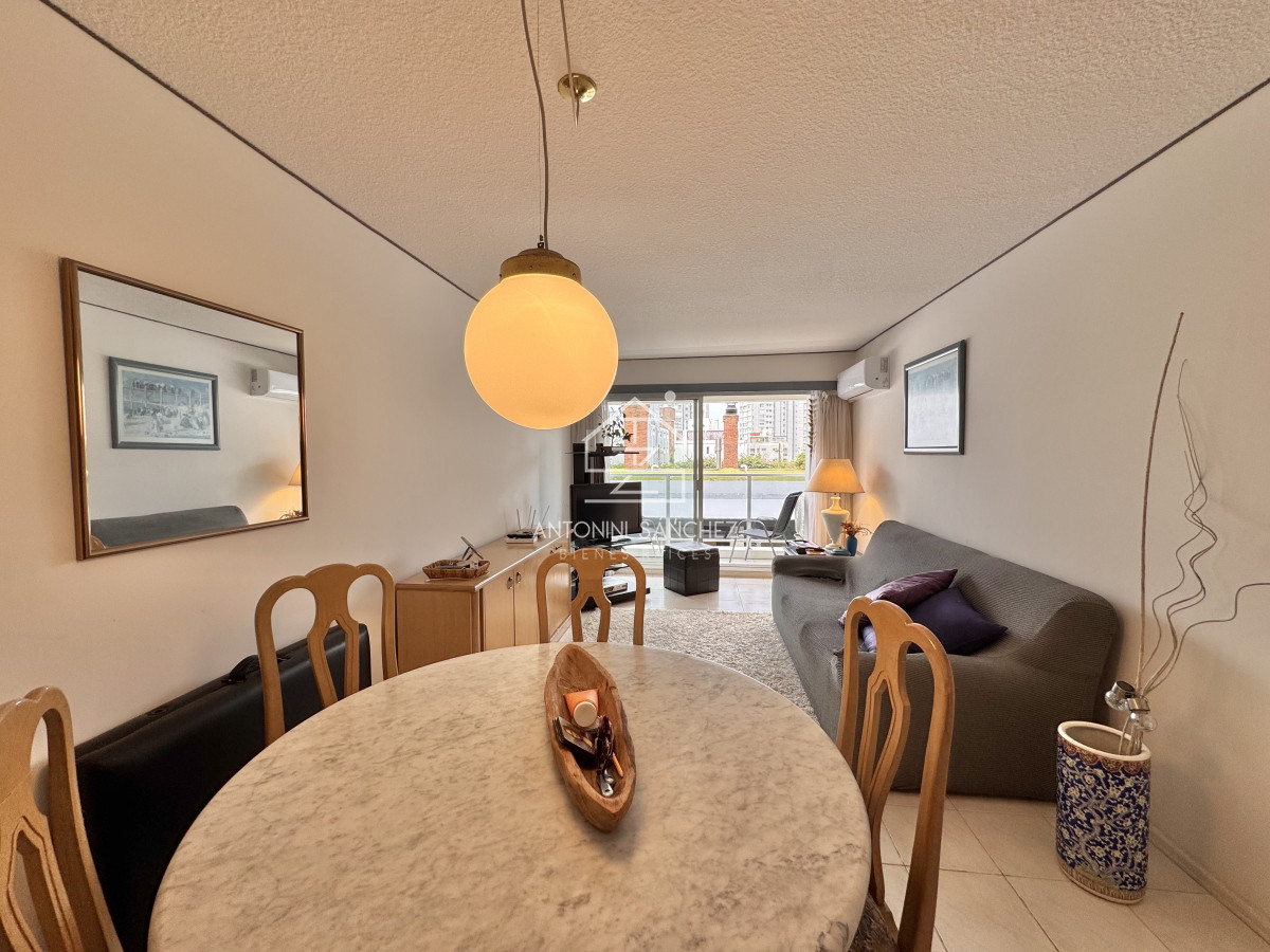 Apartamento ID.1574 - Alquiler temporal apartamento 1 dormitorio y medio Punta del Este