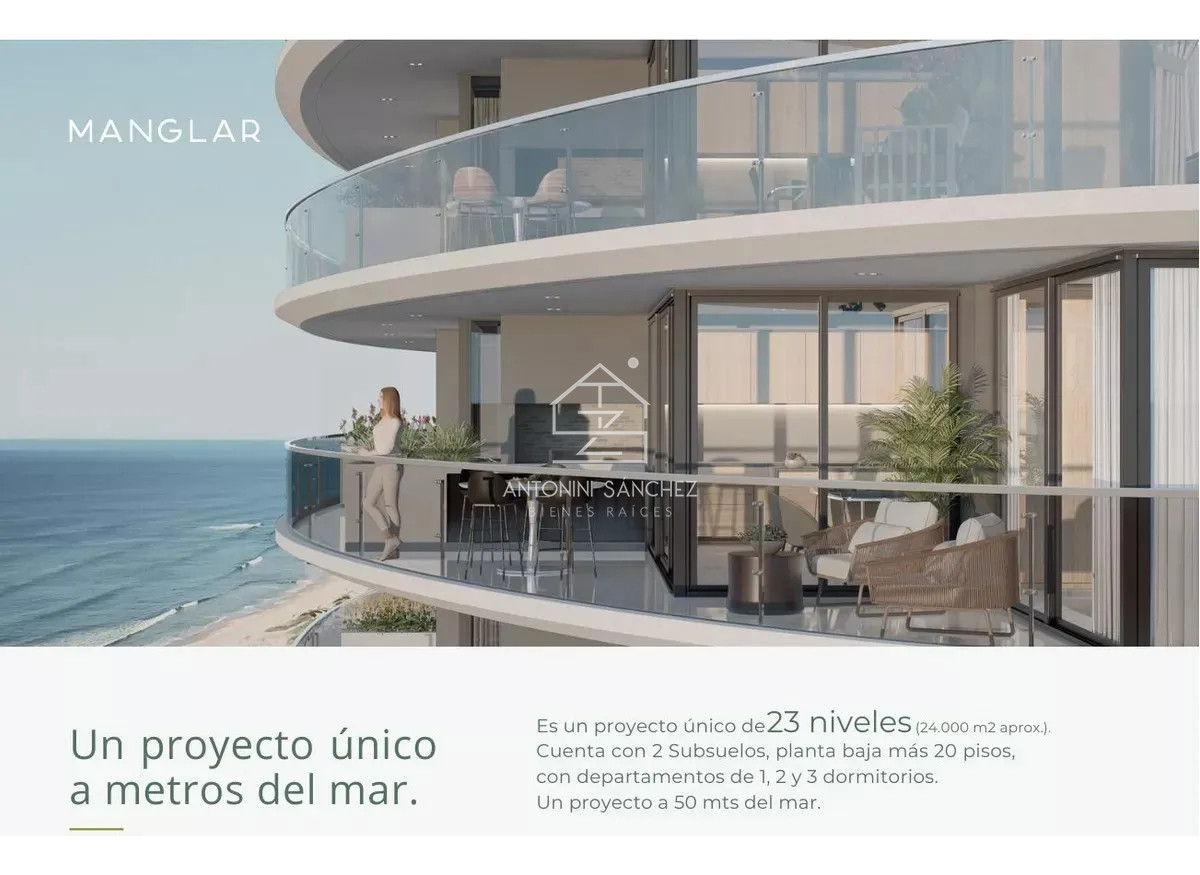 Apartamento ID.2176 - Apartamento venta 2 dormitorios Manglar