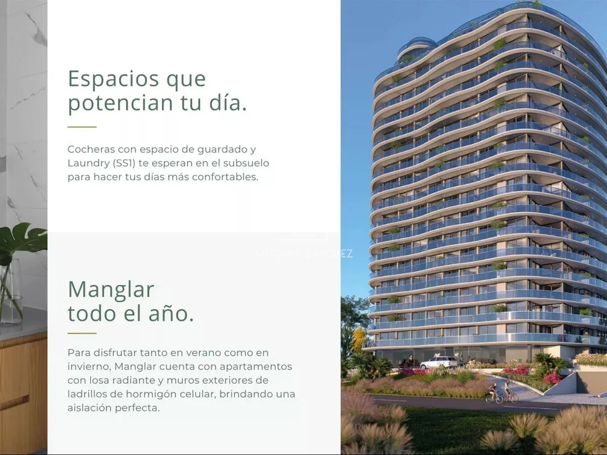 Apartamento ID.2176 - Apartamento venta 2 dormitorios Manglar