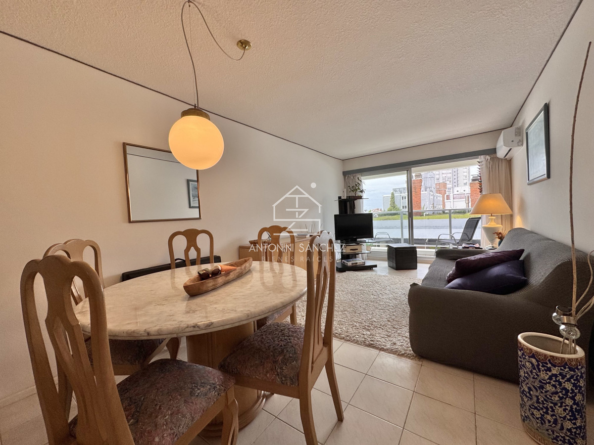 Apartamento ID.1574 - Alquiler temporal apartamento 1 dormitorio y medio Punta del Este
