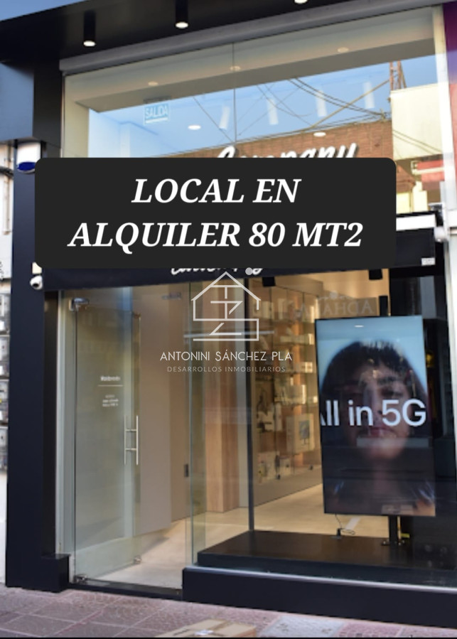 Local Comercial ID.3678 - LOCAL EN ALQUILER EN PEATONAL MALDONADO