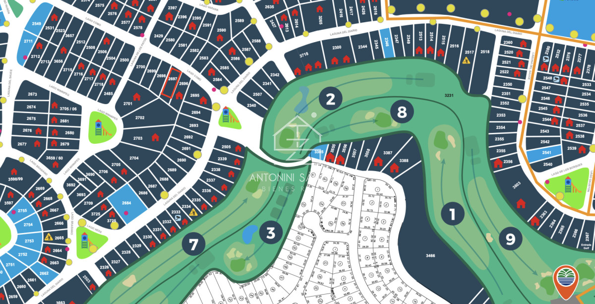 Terreno ID.3129 - Venta terreno club del lago