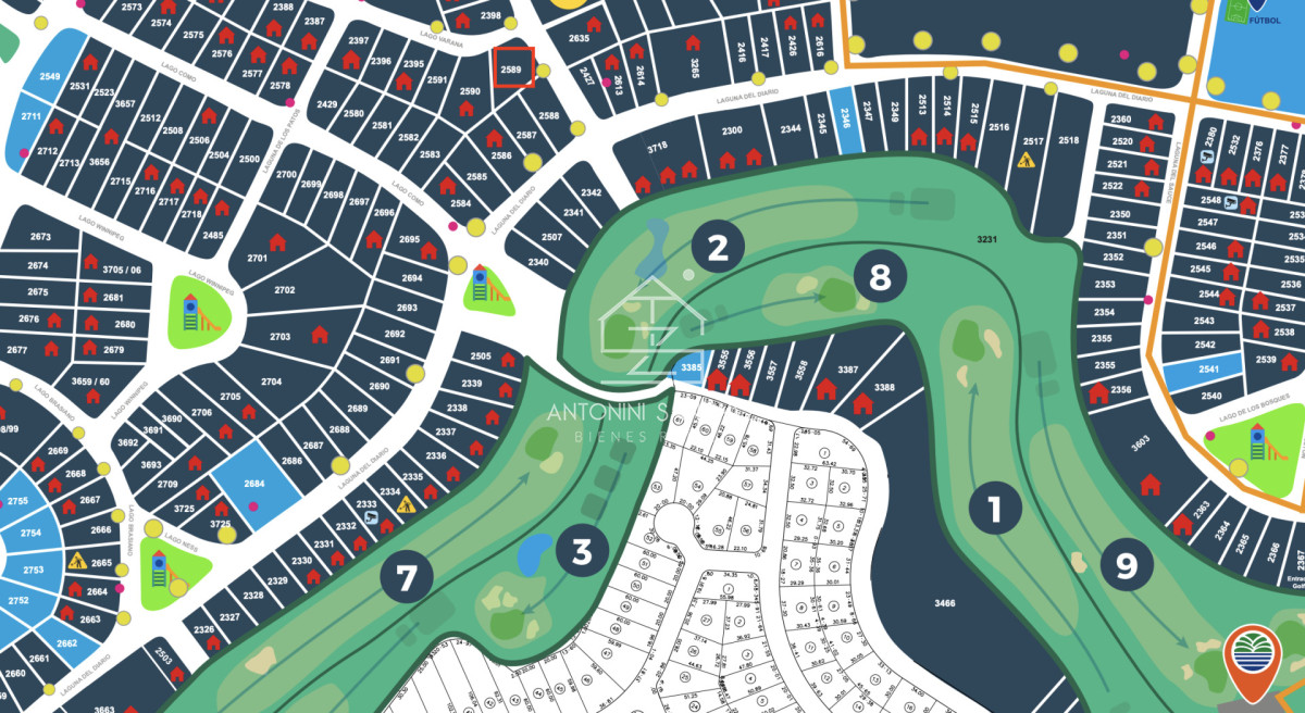 Terreno ID.3127 - Venta terreno club del lago