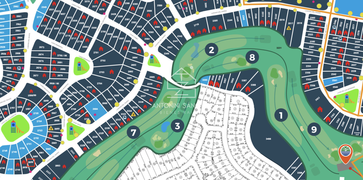 Terreno ID.3137 - Venta terreno club del lago