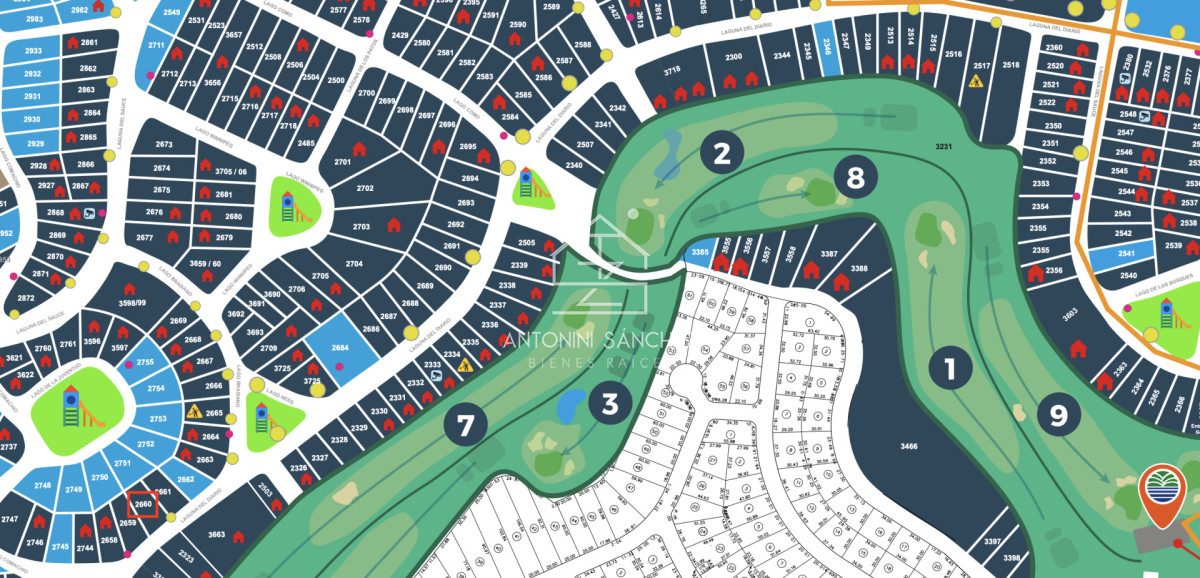 Terreno ID.3135 - Venta terreno club del lago