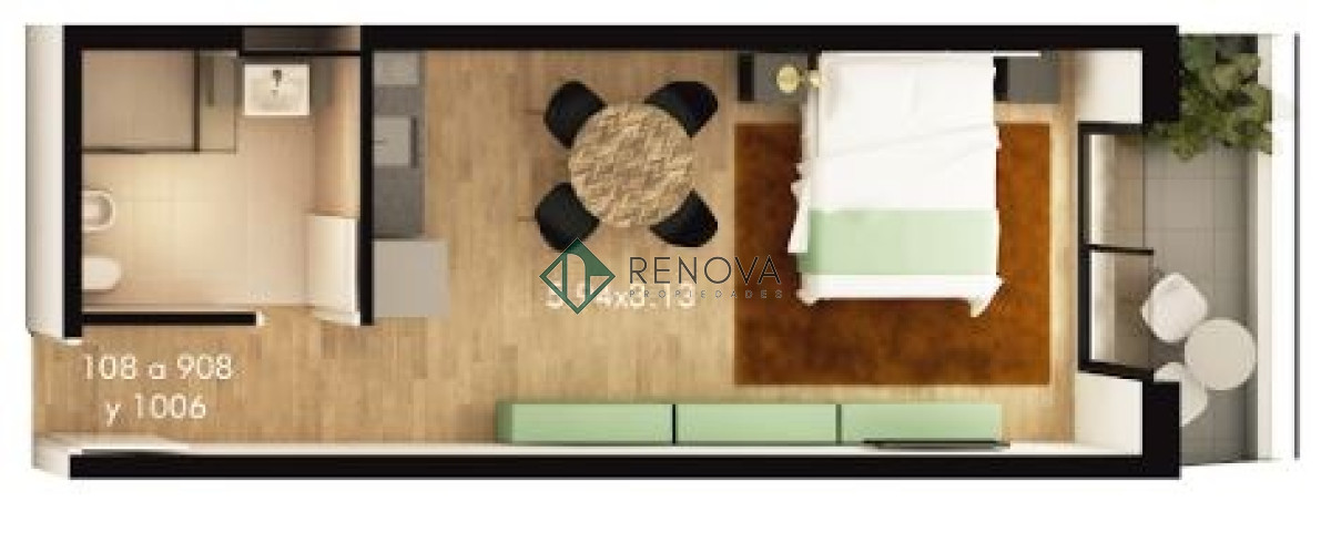 Apartamento ID.652 - Proyecto: BeOne Fit26