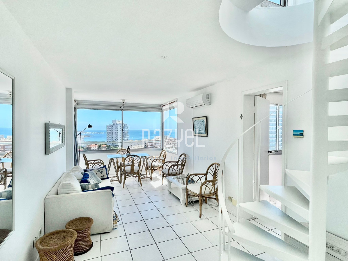 Apartamento ID.721 - Penthouse con vista al mar de 2 dorm uso de azotea exclusiva