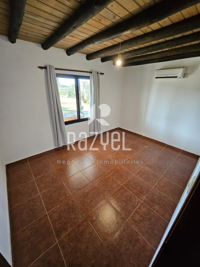 Chacra ID.1013 - Chacra en alquiler anual 2,8ha. Casa nueva, piscina , parrillero.