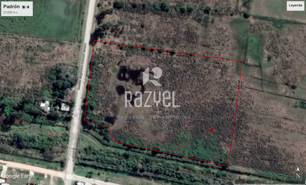 Terreno ID.1074 - San Carlos, 22.826m2 y 11.976m2  en venta ideal para fraccionamiento y reventa de lotes.