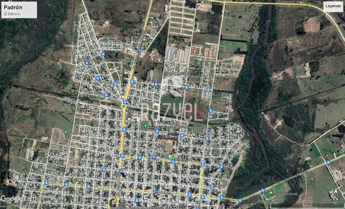 Terreno ID.1074 - San Carlos, 22.826m2 y 11.976m2  en venta ideal para fraccionamiento y reventa de lotes.