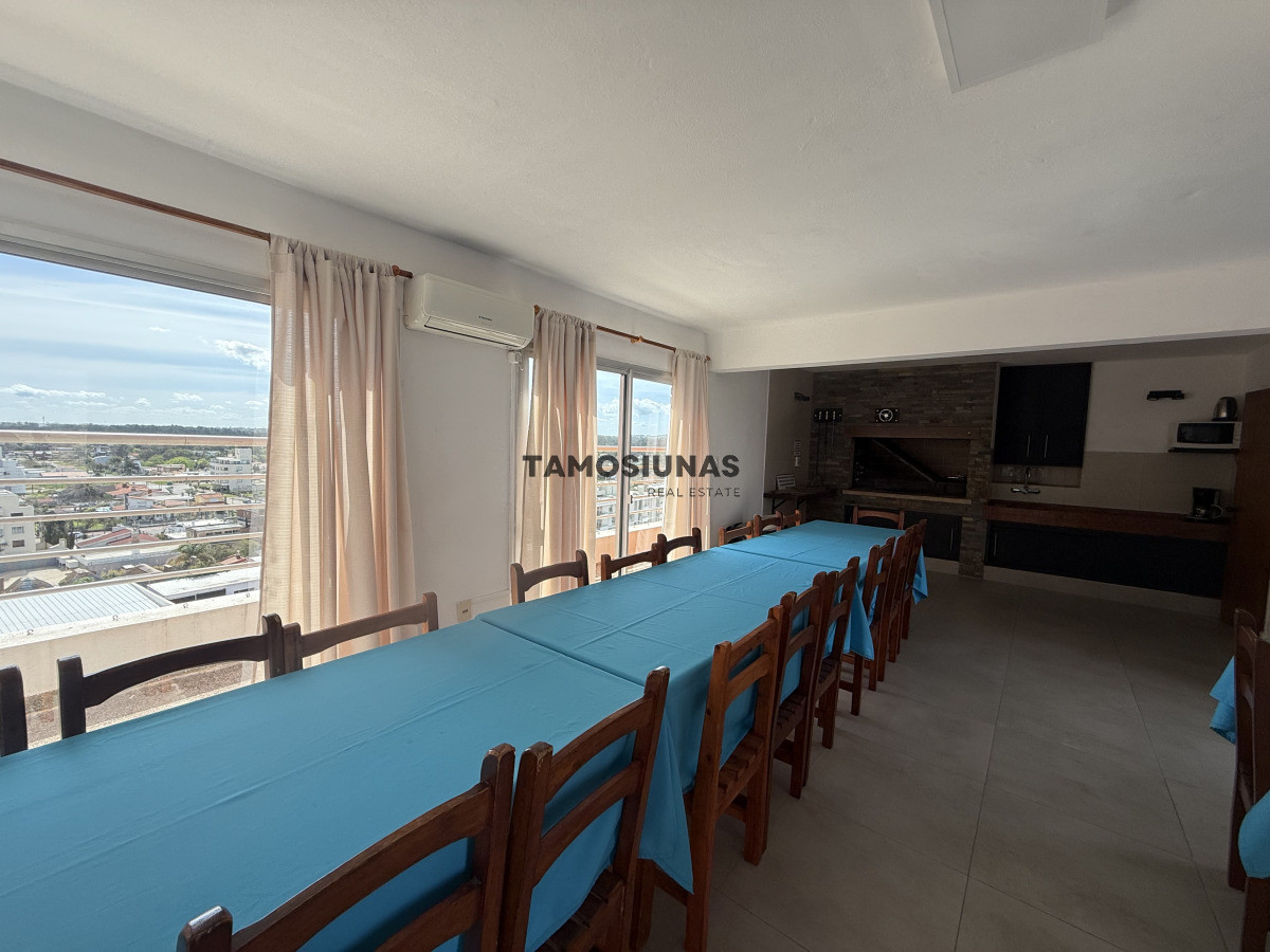 Apartamento ID.640 - Alquiler anual apartamento 1 dormitorio y medio Piriapolis
