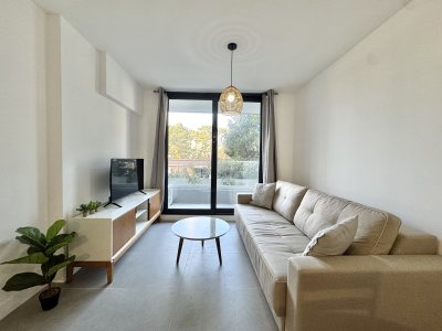 Departamento 1 dormitorio y medio en Torre Moderna, Punta del Este