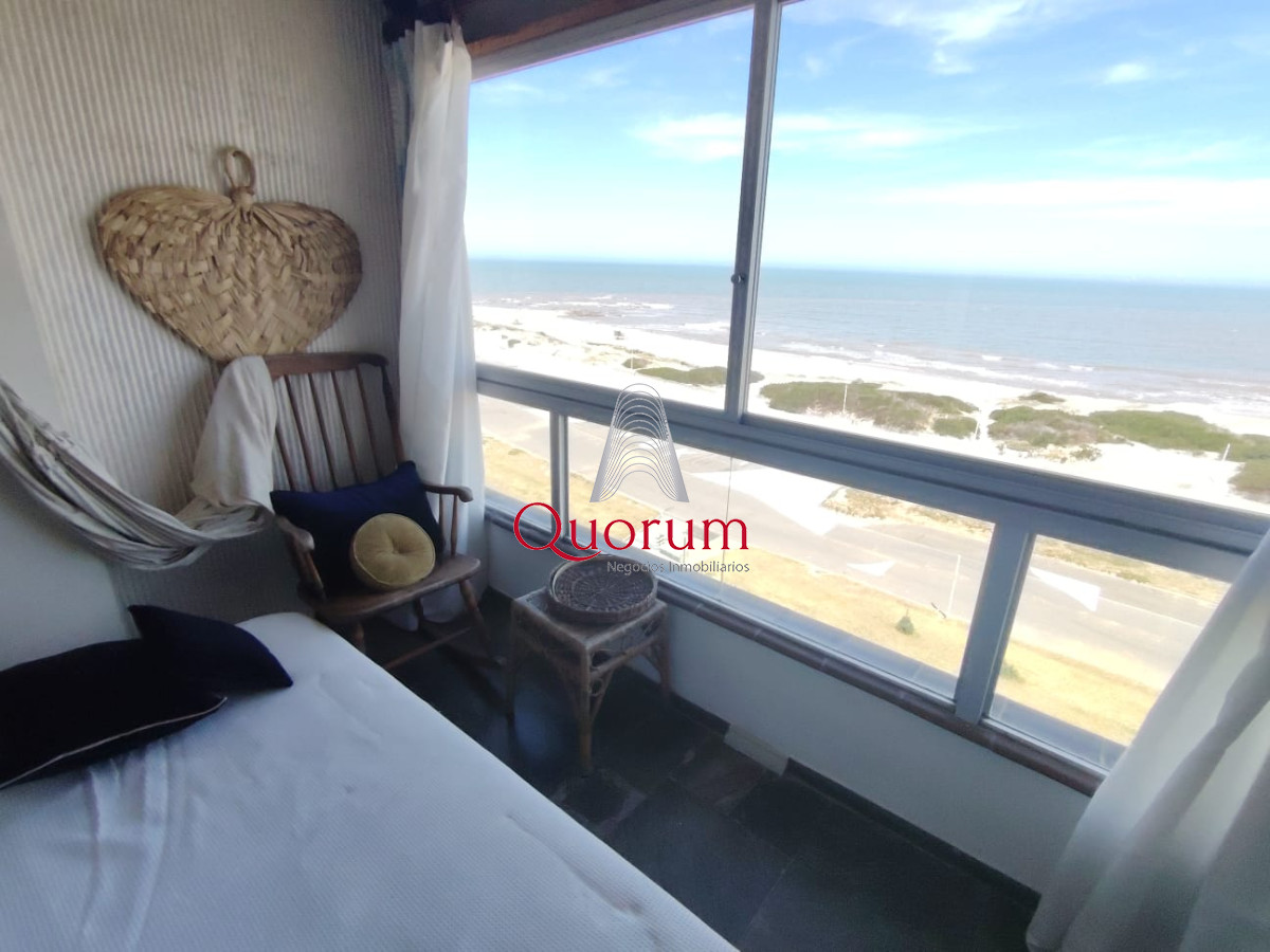 Apartamento ID.516 - Alquiler temporada apartamento 1dormitorio y medio frente al mar Playa Brava Punta del Este