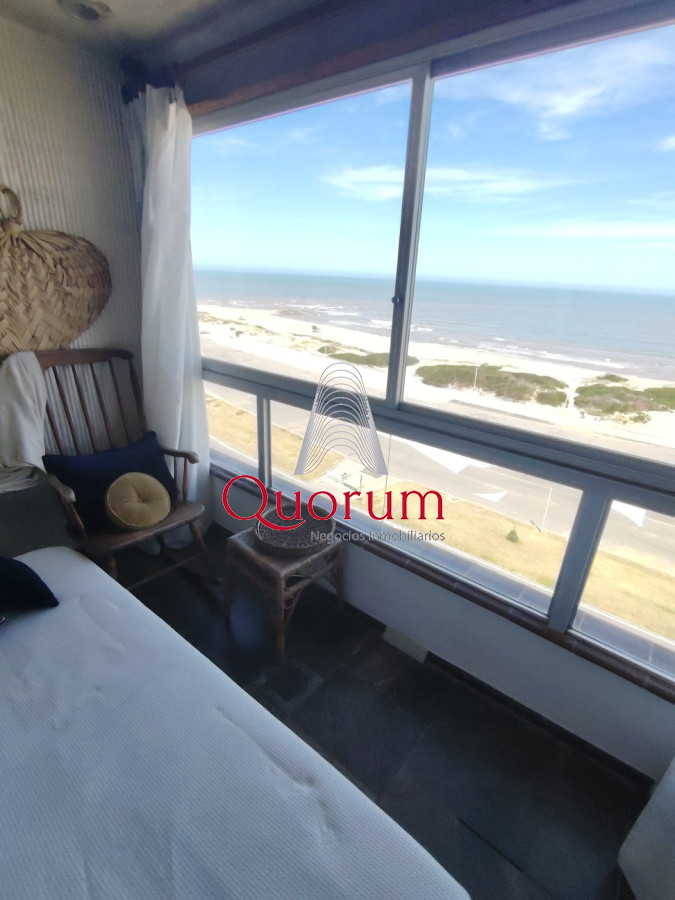 Apartamento ID.516 - Alquiler temporada apartamento 1dormitorio y medio frente al mar Playa Brava Punta del Este