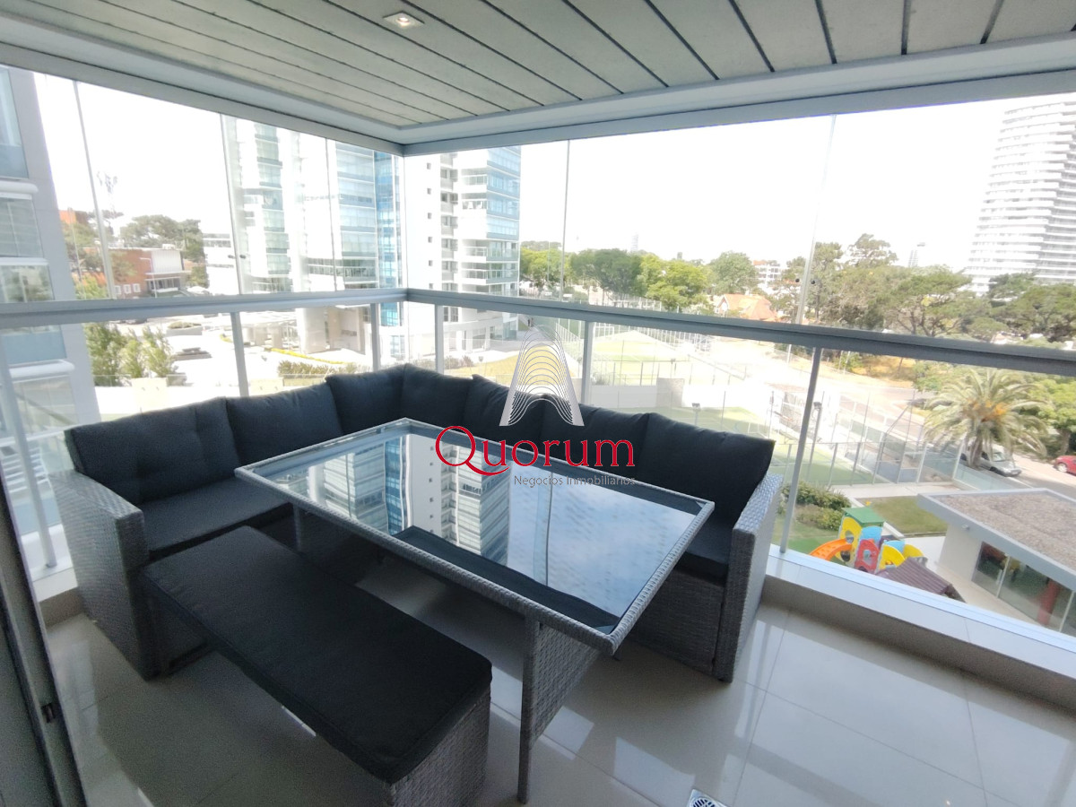 Apartamento ID.515 - Alquiler Temporal apartamento 2 dormitorios Playa Mansa Miami Boulevard Punta del Este