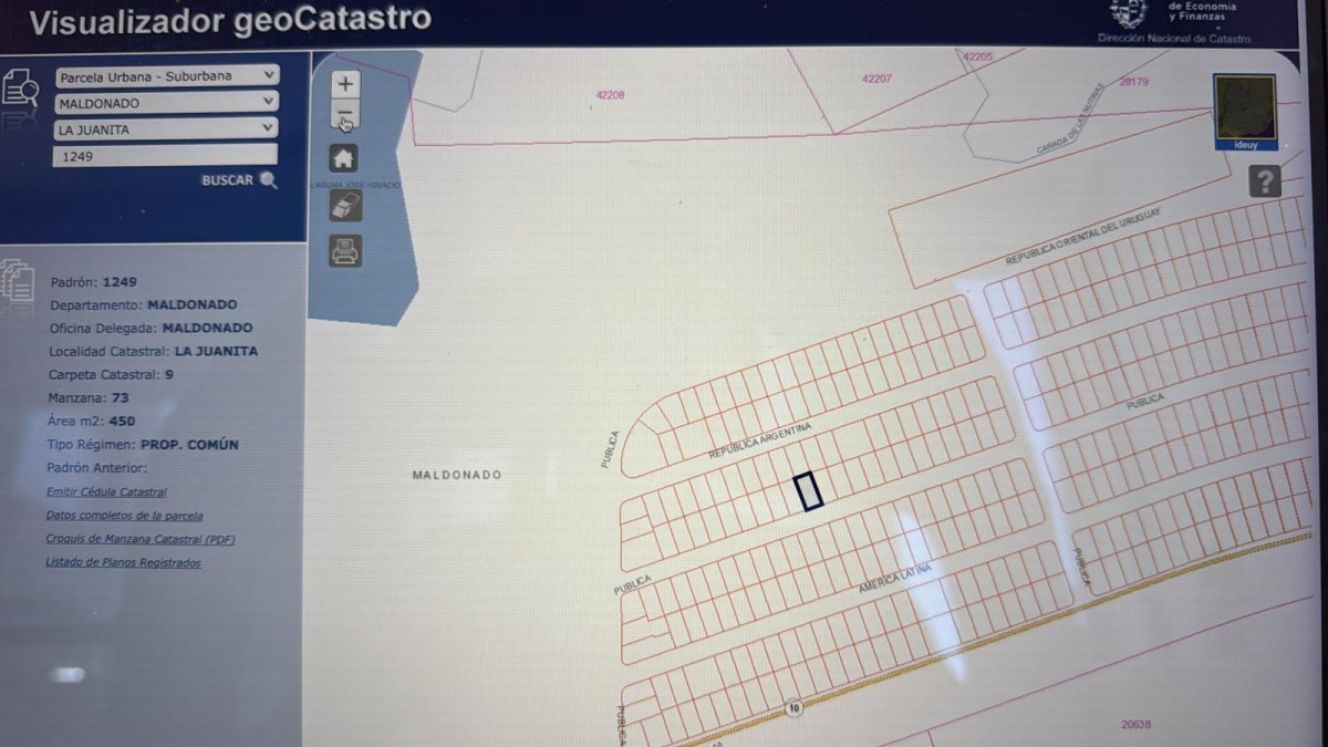 terreno en La Juanita