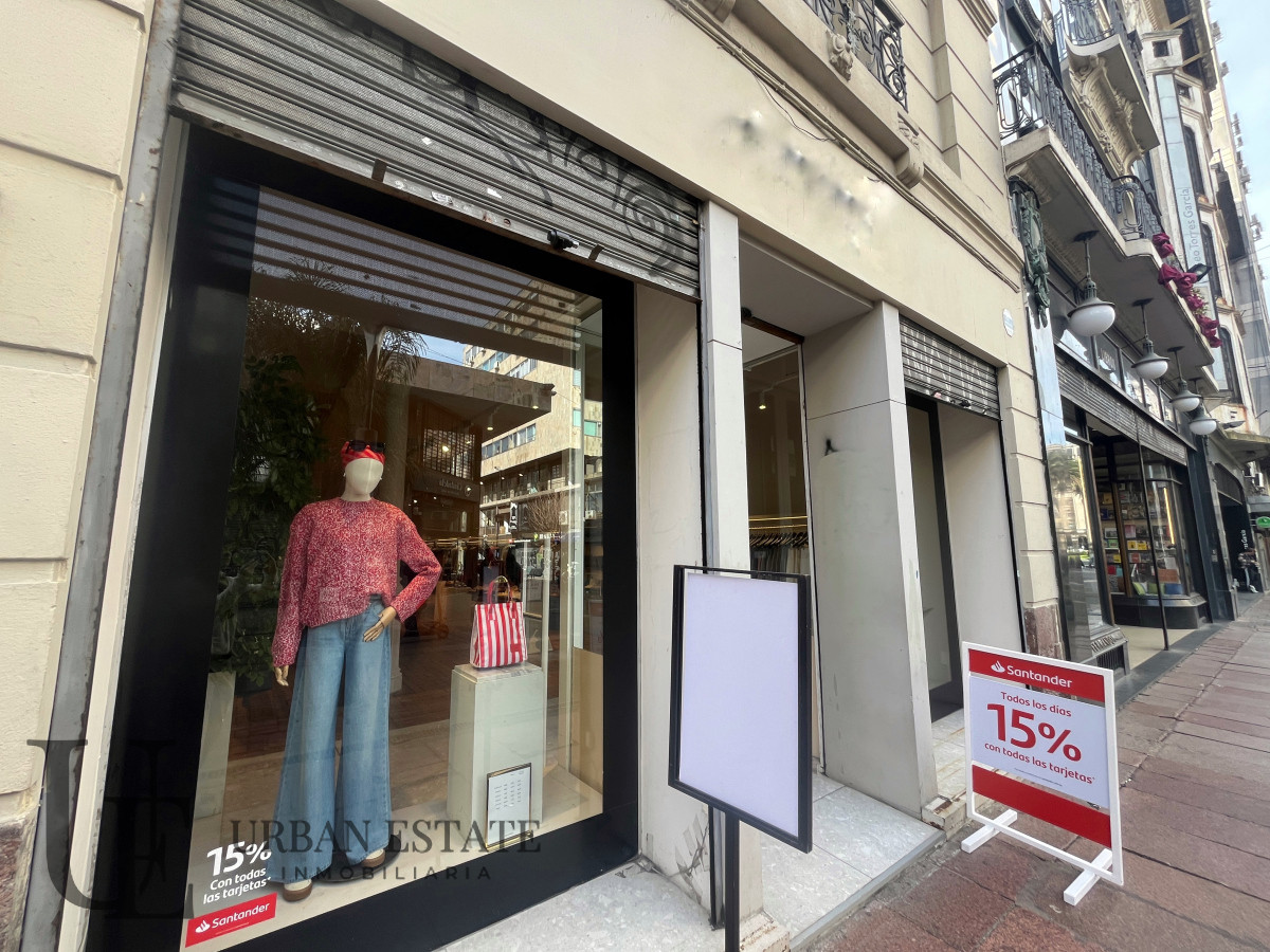 Local Comercial ID.580 - Alquiler Local En Peatonal Sarandi Ciudad Vieja