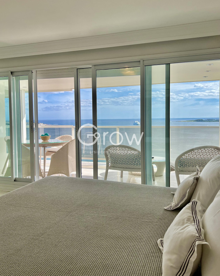 Apartamento ID.1757 - venta apartamento en playa mansa, 4 dormitorios, penthouse