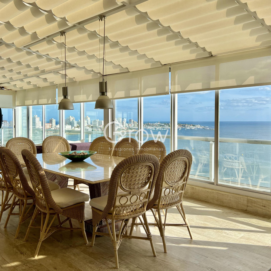 Apartamento ID.1757 - venta apartamento en playa mansa, 4 dormitorios, penthouse