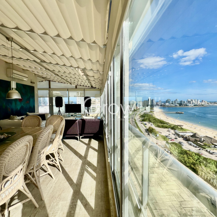 Apartamento ID.1757 - venta apartamento en playa mansa, 4 dormitorios, penthouse