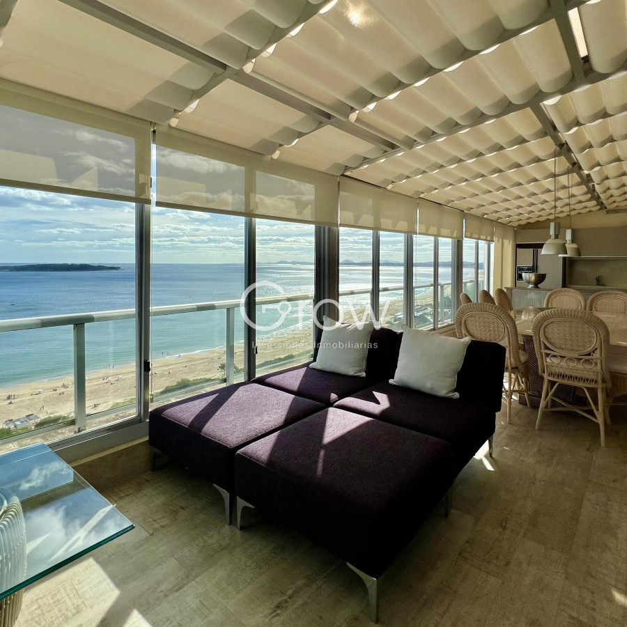 Apartamento ID.1757 - venta apartamento en playa mansa, 4 dormitorios, penthouse