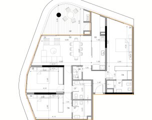 Nuevo lanzamiento! Apartamento en pozo, 3 dormitorios en Wave Roosevelt