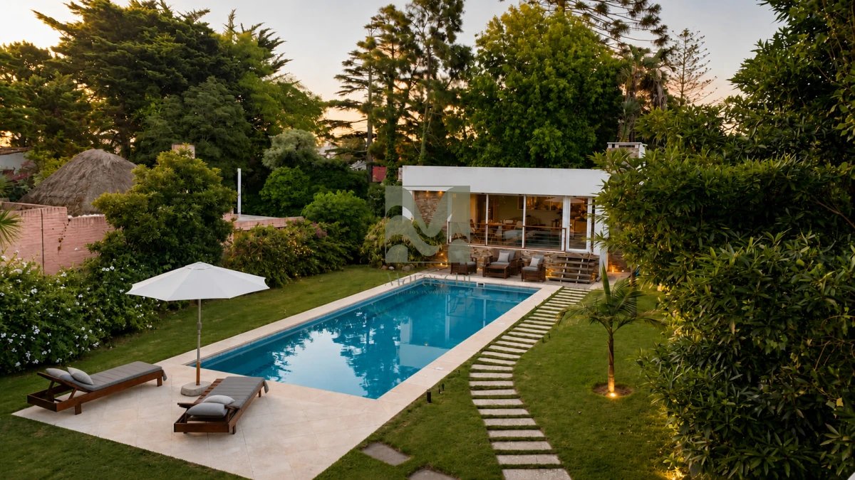 Casa ID.33 - Venta Casa en  Playa Mansa, 4 dormitorios, 4 baños, Piscina